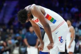 Joel Embiid ruled out for remainder of season